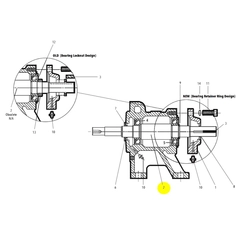 Goulds Pump Part 4K411 SHAFT - M GROUP