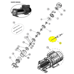 Goulds 4K1171 SHAFT D12 M10 5-HM 12STG
