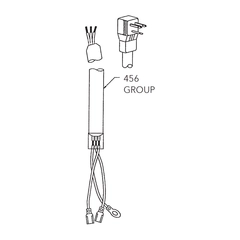 Goulds Pump Part 9K385 CORD SET 1/115 20FTW/PLG