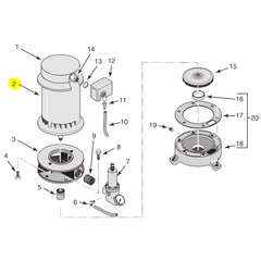 Sta-Rite Pumps A200CH Motor