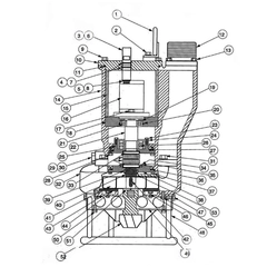 IFS BJM Item 200968 Ball Bearing Parts For KZN-HYD3 Pumps