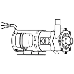 0145-0077-0100, AC-4A-MD March Series 4 Chemical Pump