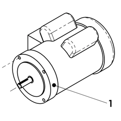 1626-095-00 - AMT Patterson Pump Motor 1.5 HP 1PH