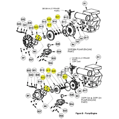 25FP-301-90 - AMT Fire Pump Gasket Kit 25FP