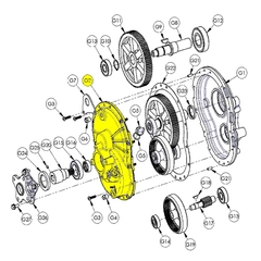 AMT Pumps 3370-091-01 Input Gearbox Half, Pump Repair Part