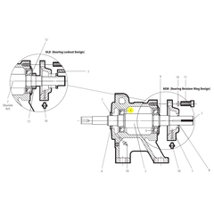 Goulds 4K293 BALL BEARING-3756M