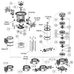 Goulds Pump Part 5K415 O-RING NSF-61 EPDM