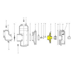 2K1019 Impeller Goulds SP Pimeline Exploded View
