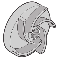 Berkeley Pump Repair Part M08095 Impeller