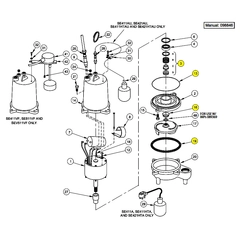 085202 Barnes SE Pump Seal Kit