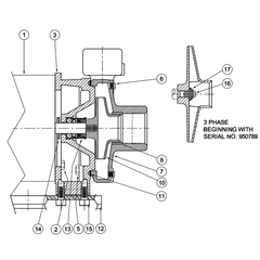 21965-4.97 Burks Pump Wet End Kit, Series G5-1-1/4