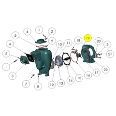 MP Pumps Repair Part 25904 Adapter