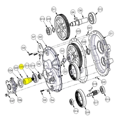 AMT Pumps 3370-123-00 Input Pinion, Pump Repair Part