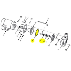 4240-300-92 - AMT Seal Kit 424 / 425 Pumps