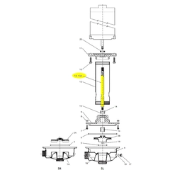 Goulds Pump Part 4K417 SHAFT EXTENSION