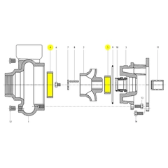 Goulds Pump Part 4K476 WEAR RING