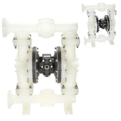 A200-FPK-SSKE-B70 All-Flo Plastic 2" Plastic Diaphragm Pump