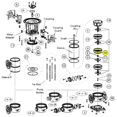 3L95 Goulds Housing, Pump Repair Parts & Kits