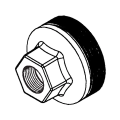 Goulds Pump Part 1K347 DISCHARGE HEAD