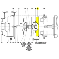 Goulds Pump Part 1L468 SEAL HSG (1.5X2.5-10M)