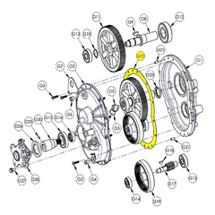 3354-300-00 AMT Gearbox Gasket 337 338 Pumps