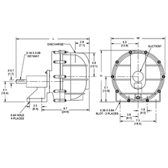 AMT 3826-99 2" Thermoplastic Pump