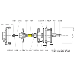 Goulds Pump Part 4K341 SLEEVE-3657