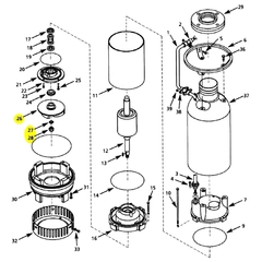 577A-010-90 - AMT Impeller Kit 577A-95 & 577B-95 Pumps
