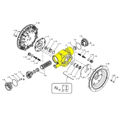 717393 Yamada BODY G50 Diaphragm Pump Repair Part