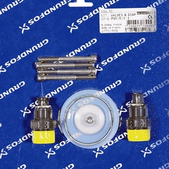 Grundfos Kit, Valve / Diaphragm SD-L-PVC/E/C-1, 97751509 Dosing Pump Kits