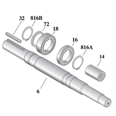 B60659 Berkeley Shaft Kit Replacement