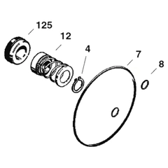 SK3100 MTH Pumps Mechanical Seal/O-Ring Kit, Repair Part