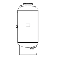Grundfos 99469747 PACO GFXA HYDRO‐PNEUMATIC EXPANSION TANK