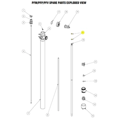 105621 FTI Inner Tube O-Ring PFM PFP PFV