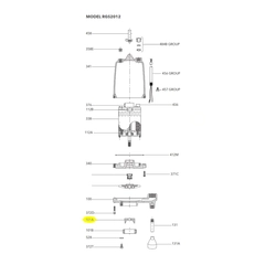 Goulds Pump Part 4K409 ROTATING CUTTER
