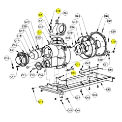 5585-001-96 - AMT Casing Kit 6" Trash Pump
