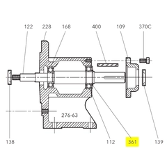 Goulds Pump Part 5K211 RTNG RING-NPE,3773