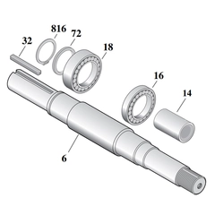 B80695 Berkeley Shaft Kit Replacement