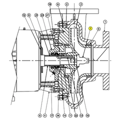 BI8101271 AMPCO Sanitary Pump Repair Part