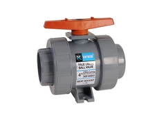 Hayward TB2300TZ, 3" CPVC True Union Ball Valve w/FPM o-rings; threaded end connections, drilled ball for N/AOCl