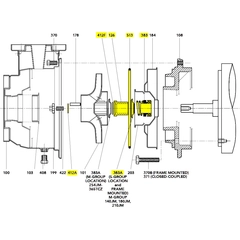 Goulds RPKESHM REPAIR SEAL KIT ESH-M GROUP