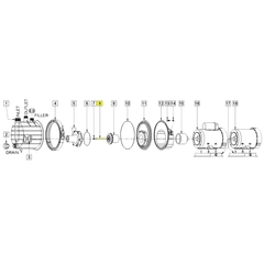 0155-0039-1000 March Pumps Repair Part