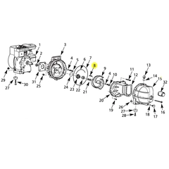 1517-000-00 - AMT Pump Key 3824-99 3825-99 382A-99