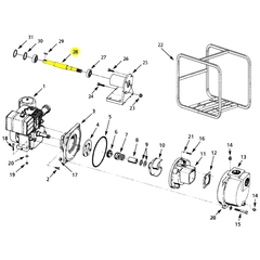 1695-001-00 - AMT Shaft Sleeve 316F-99 Pump Part