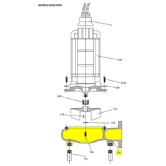 Goulds Pump Part 1K429 CASING