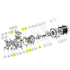 394J-300-90 AMT Gasket Kit Pump Repair Part