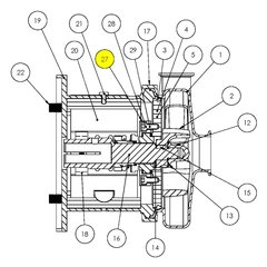 4410G-17-316L AMPCO Sanitary Pump Repair Part