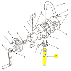 4820-172-90 Suction Tube Assembly AMT Rotary Pump