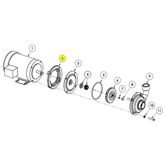 5470-030-00 - AMT Adapter 547,548 & 549 Pumps