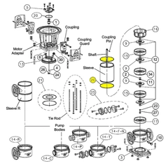 Goulds Pump Part 5K510 OR D123,42X3,53 FPM